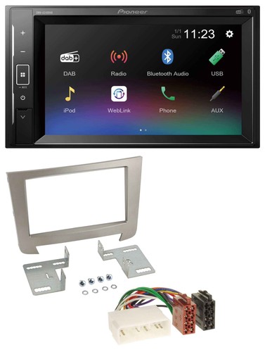 Pioneer dab mp3 2din - pioneer,