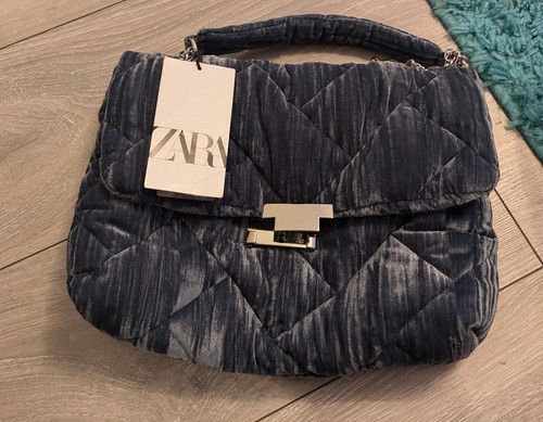 Zara borsa tracolla denim - zara,
