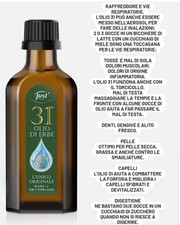 olio 31 just originale L'unico Originale 31 Erbe Più Omaggio 
