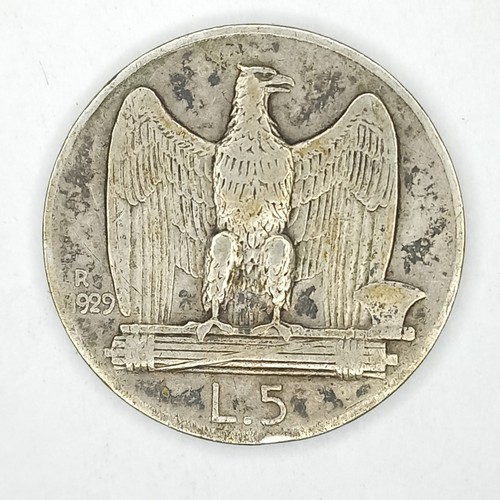 Pièce lire italia 1929 - 5,