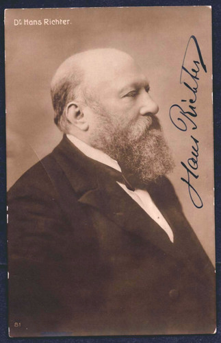Signed autograph postcard hans - postcard,