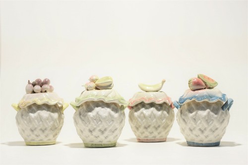 Set porta spezie ceramica 4 - in,