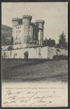 Cartolina della Valle d'Aosta - Veduta della Casa Bombrini - (C4017)