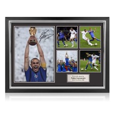 Fabio Cannavaro Signed Italy