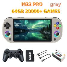 Nuovo 128GB M22 Pro Tasca Portatile Retro Console per Videogiochi Portatile Sche