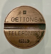 Gettone telefonico cmm 7605 - gettone,