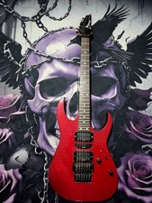 Raro Ibanez RG570-FMTR Limited 1992 Fiamma Acero Trasparente Rosso MIJ Epoca Oro 