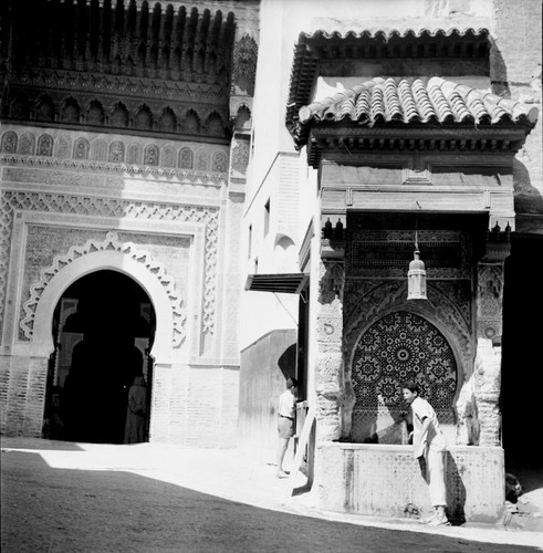Fez 1950 fontaine - 1950,