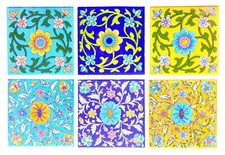 Set Di 6 Murale Mosaico