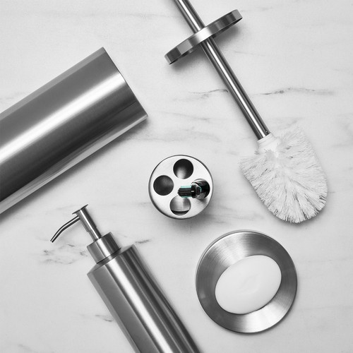 Accessori bagno acciaio - accessori,