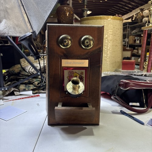 Telefono parete legno - da,