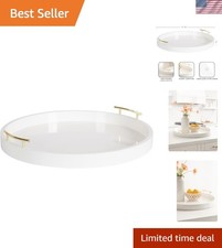 Lipton 22" White and Gold