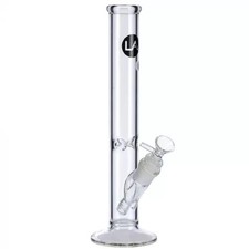 LA Pipes Clear Dritto Ice Bong