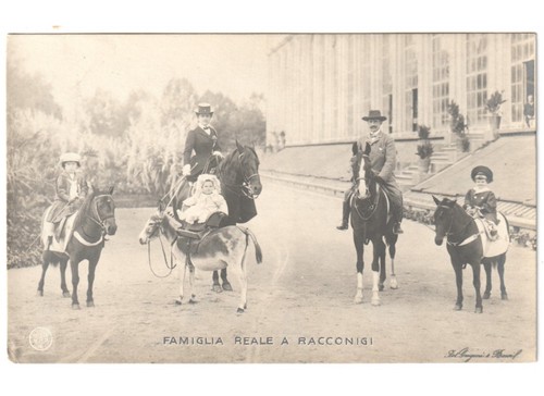 1906 cartolina savoia famiglia - 1906,