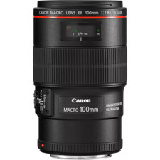 Canon EF 100mm F/2.8L Macro IS USM Obiettivo - Nero