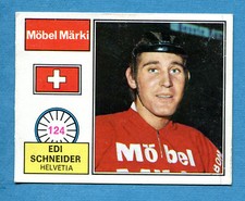 SPRINT '72 - PANINI - Figurina-Sticker n. 124 - EDI SCHNEIDER - SVIZZERA - Rec
