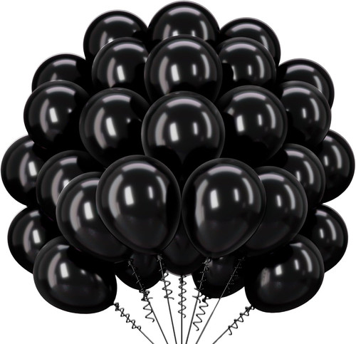 Palloncini nero pezzi - palloncini, nero,