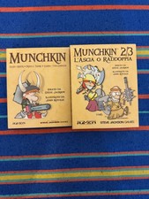 Bundle Munchkin 1 + 2 L'ascia o Raddoppia + 3 Errori Clericali - Gioco Completo