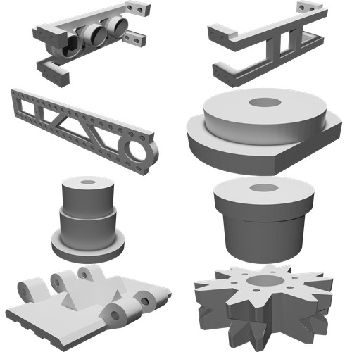 Chassis mini carro armato - mini,