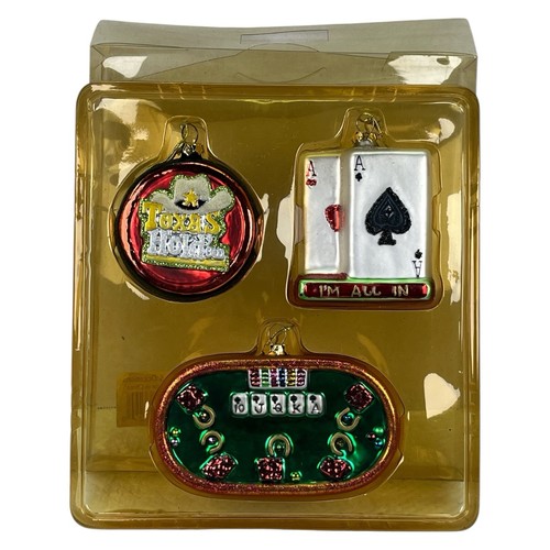 Set ornamenti poker - set, texas