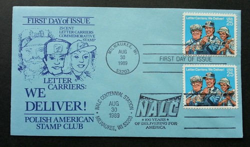 Usa letter carries 1989 - usa,