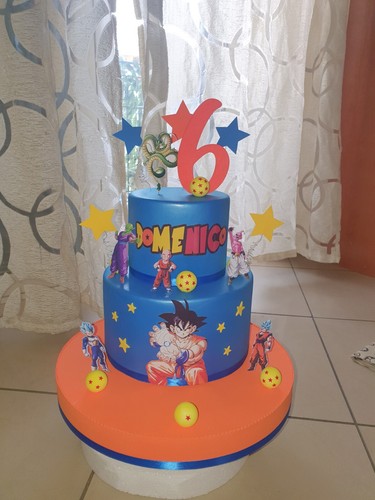 Torta finta dragon - finta, ball