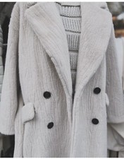 Cappotto Pelliccia Ecologica