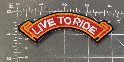 Live ride toppa distintivo - ride,