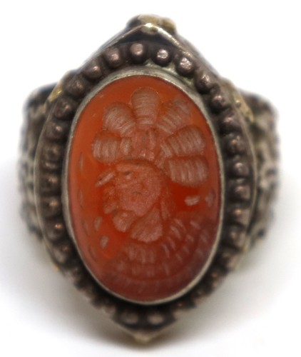 Autentico antico anello romano