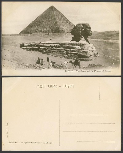 Egypt old postcard cairo - egypt,