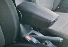 Bracciolo Per Auto Universale Compatibile Altezza Regolabile Porta Oggetti Vano