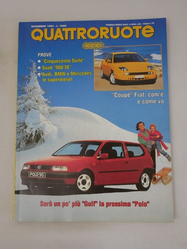Quattroruote rivista dicembre - quattroruote,