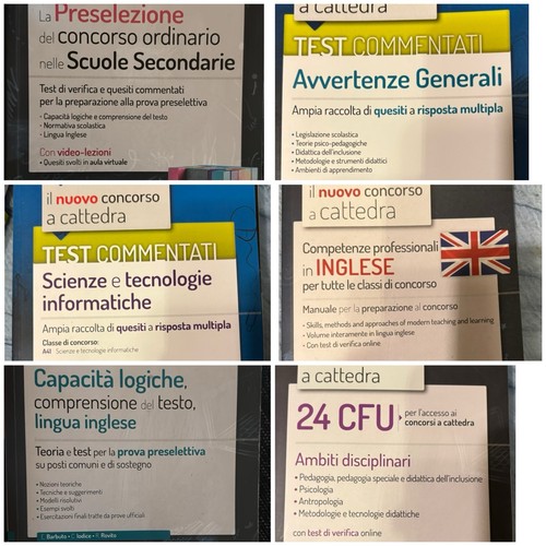 Libri concorso cattedra - concorso, a