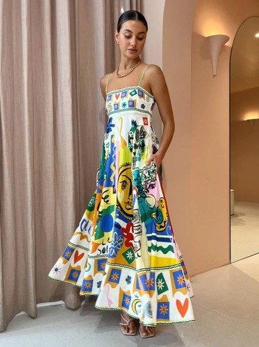 Maxi abito donna estivo 2025
