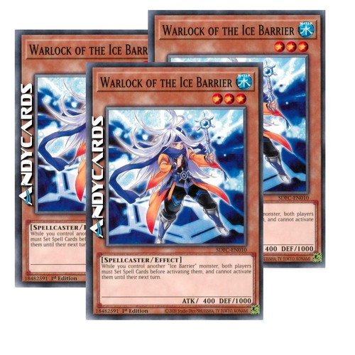 Warlock the ice barrier - of,