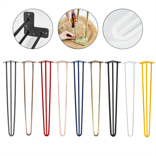 Gambe tavolo hairpin legs - da,