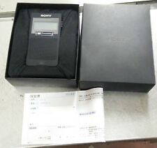 Sony 1SEG TV/FM/AM Radio XDR-63TV altoparlante ricevitore radio portatile (nero) - NUOVO