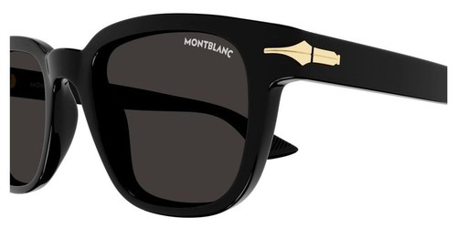 Montblanc mb0302s 001 black - mb0302s,