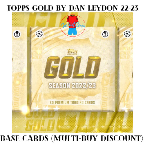 2022 topps gold uefa club - 2022-23,