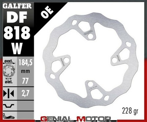 Galfer disco freno anteriore - galfer,