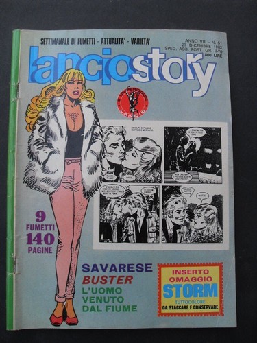 1982 fumetto lancio - 1982,