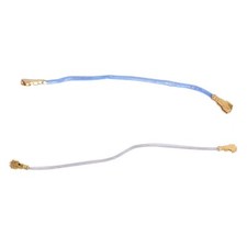 Ricambio  x SAMSUNG GALAXY S6 G925 SM-G925 F EDGE coppia cavi coassiali antenna