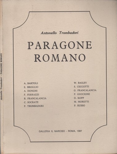 Paragone romano trombadori - paragone,
