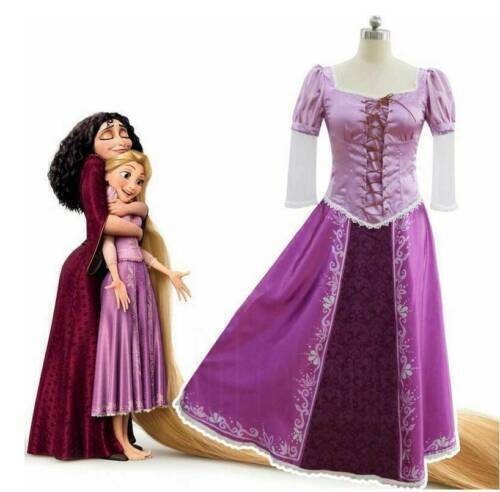 Costume cosplay raperonzolo - costume,