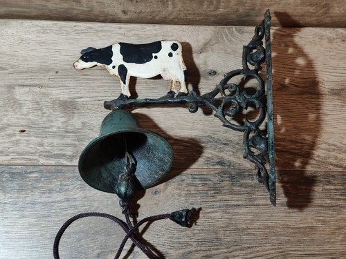 Campana mucca ghisa - in, vintage