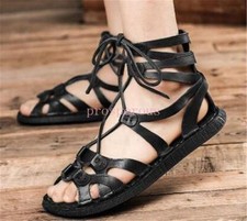 Sandalo uomo casual stringato