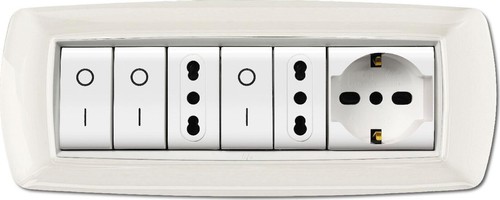 Placca placchetta elettrica - placca,