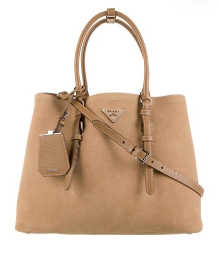 Borsa prada scamosciato - borsa,