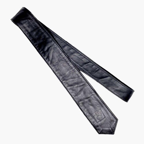 Prowler cravatta pelle - pelle, rossa