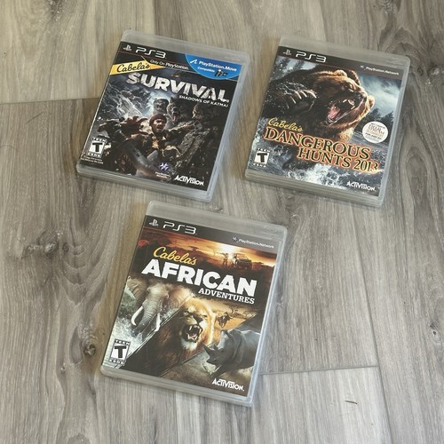 Cabela ps3 bundle african - ps3,